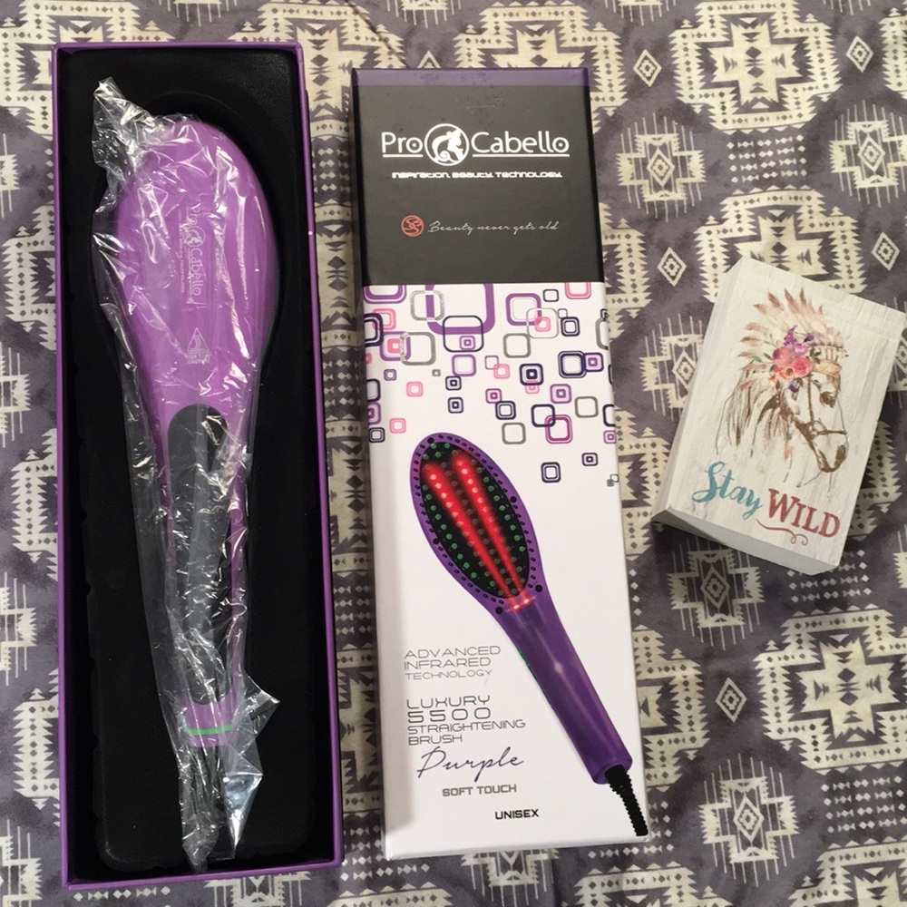 💕Pro Cabello Luxury 5500 straightening brush 💕